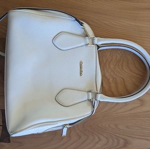White Calvin Klein Purse